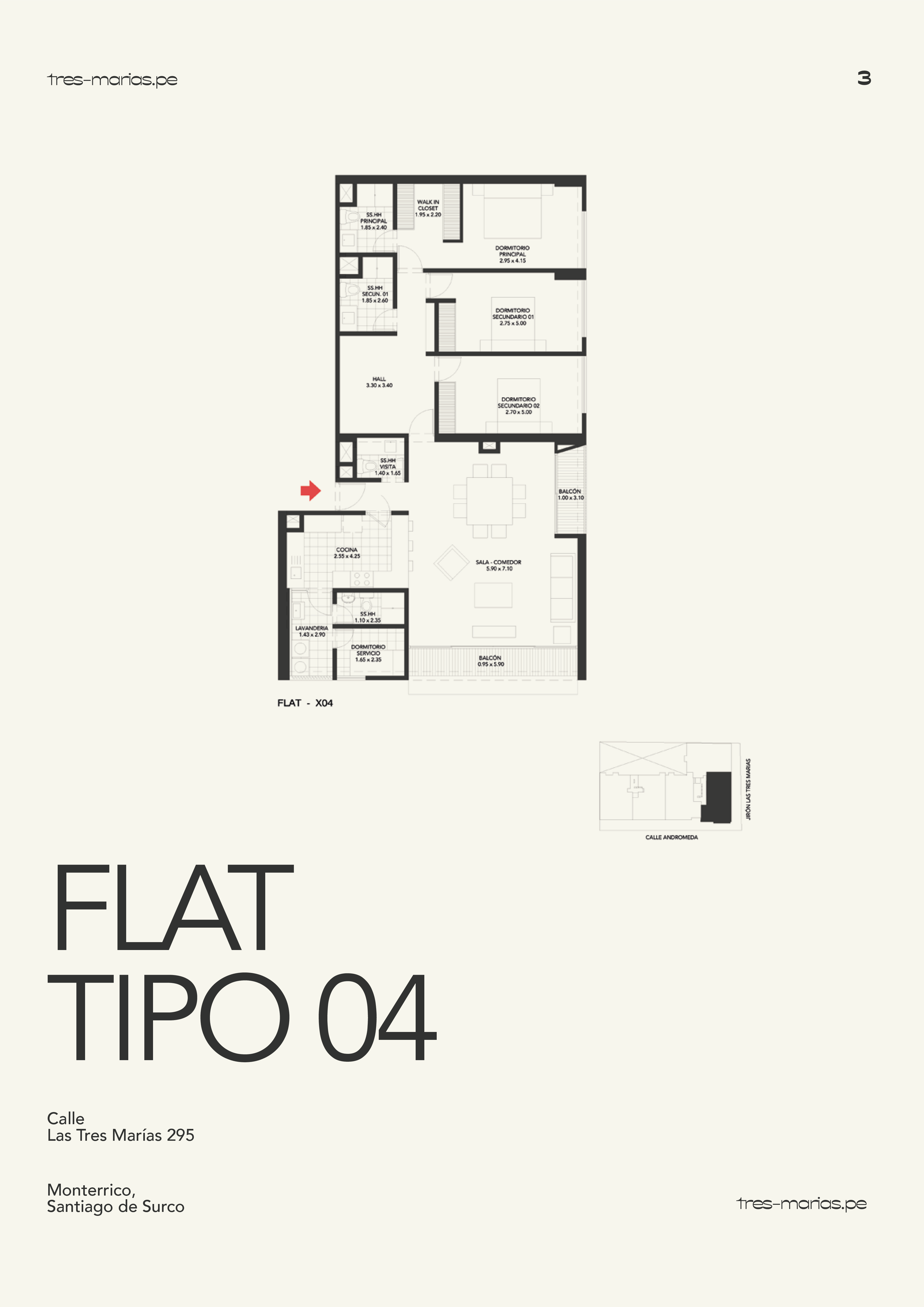 Flat Tipología 04